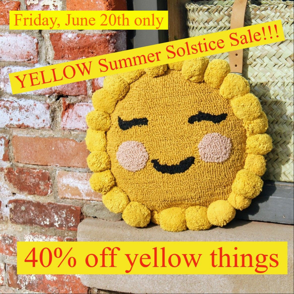 YELLOW Summer Solstice Sale