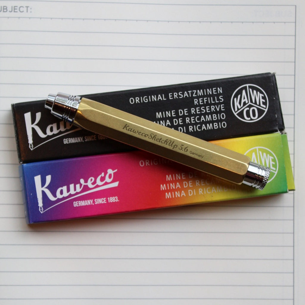 Sketch Up Raw Brass Eraser, Kaweco – Penny Post, Alexandria VA