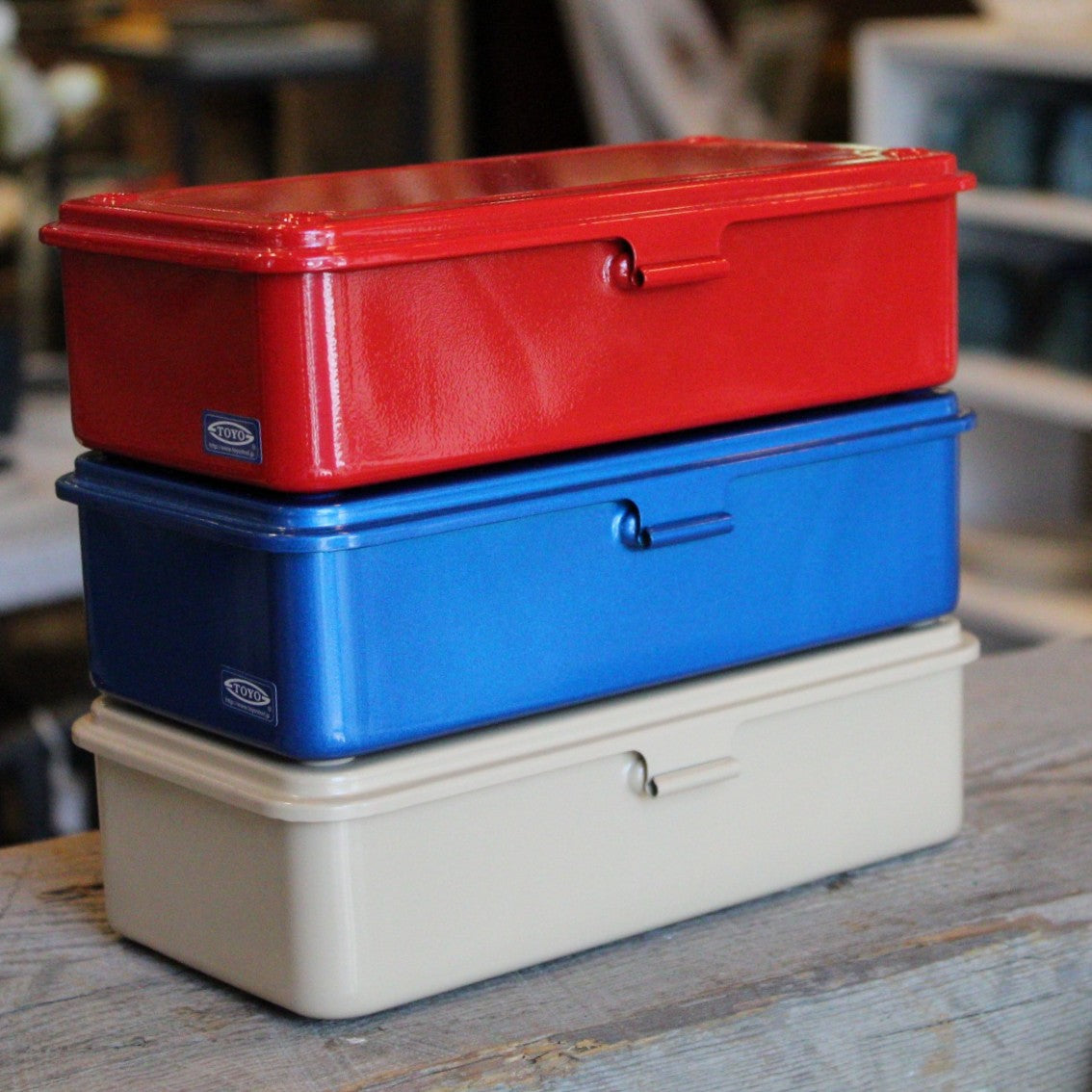 Toyo Steel Stackable Storage Box T-190 – FOUND Gallery Ann Arbor