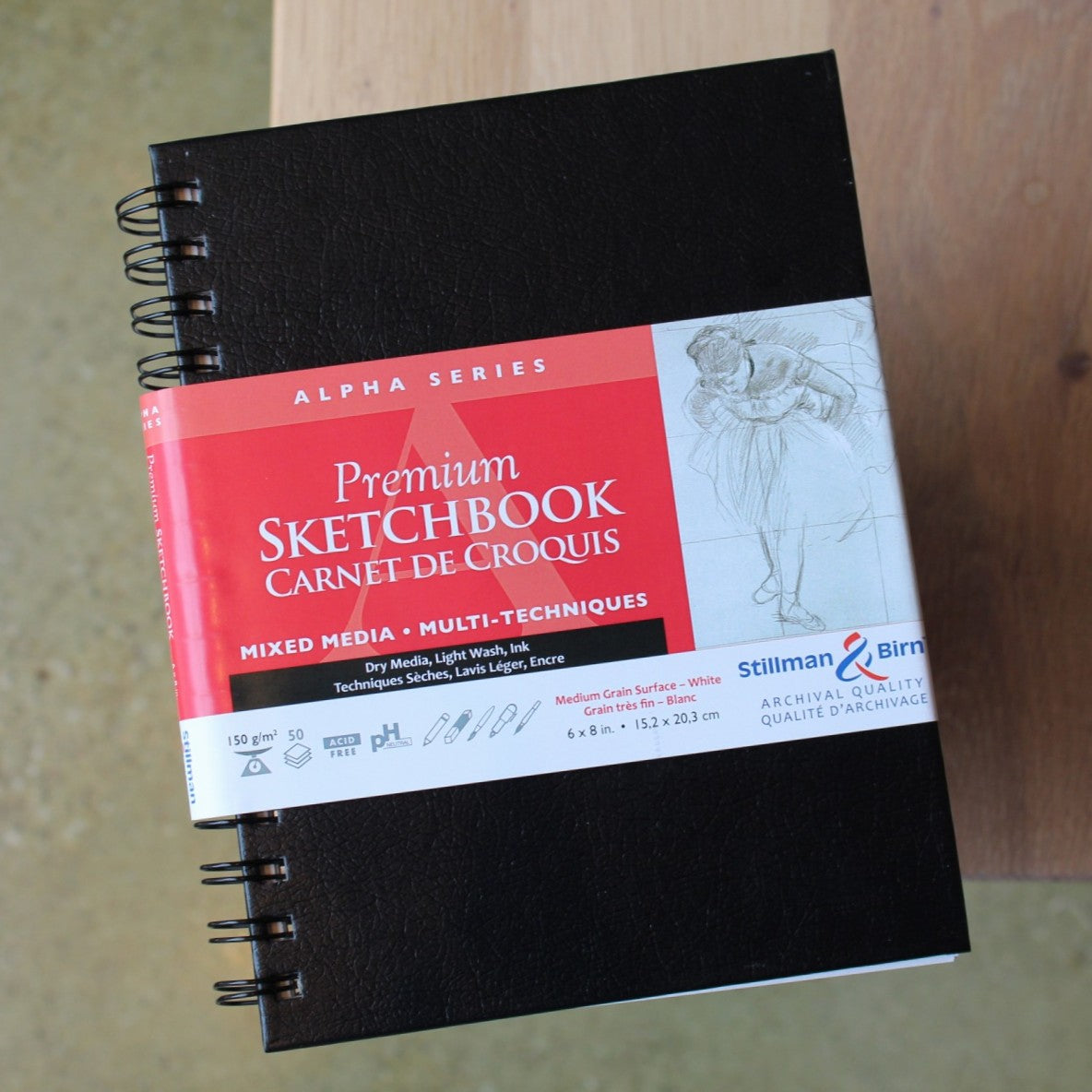 Stillman & Birn Alpha Mixed Media Sketchbook 6x8 – FOUND Gallery