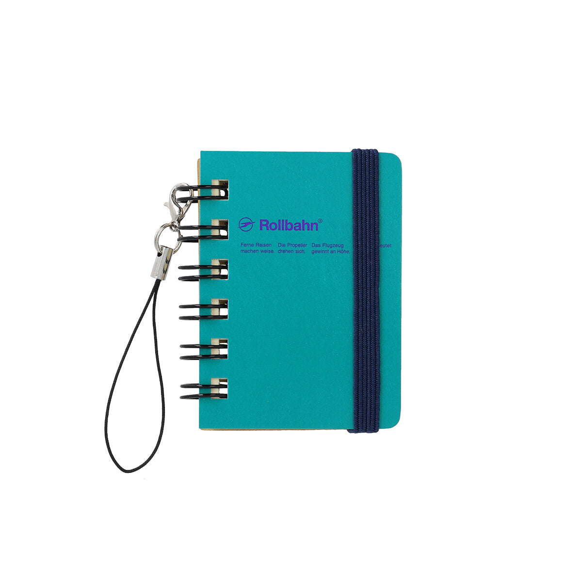Rollbahn Micro Notebook - Turquoise – FOUND Gallery Ann Arbor