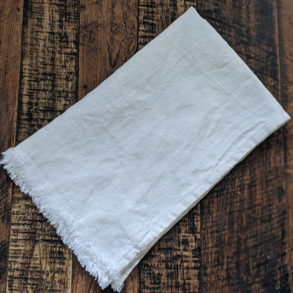 European Linen Guest Towel / Napkin – FOUND Gallery Ann Arbor