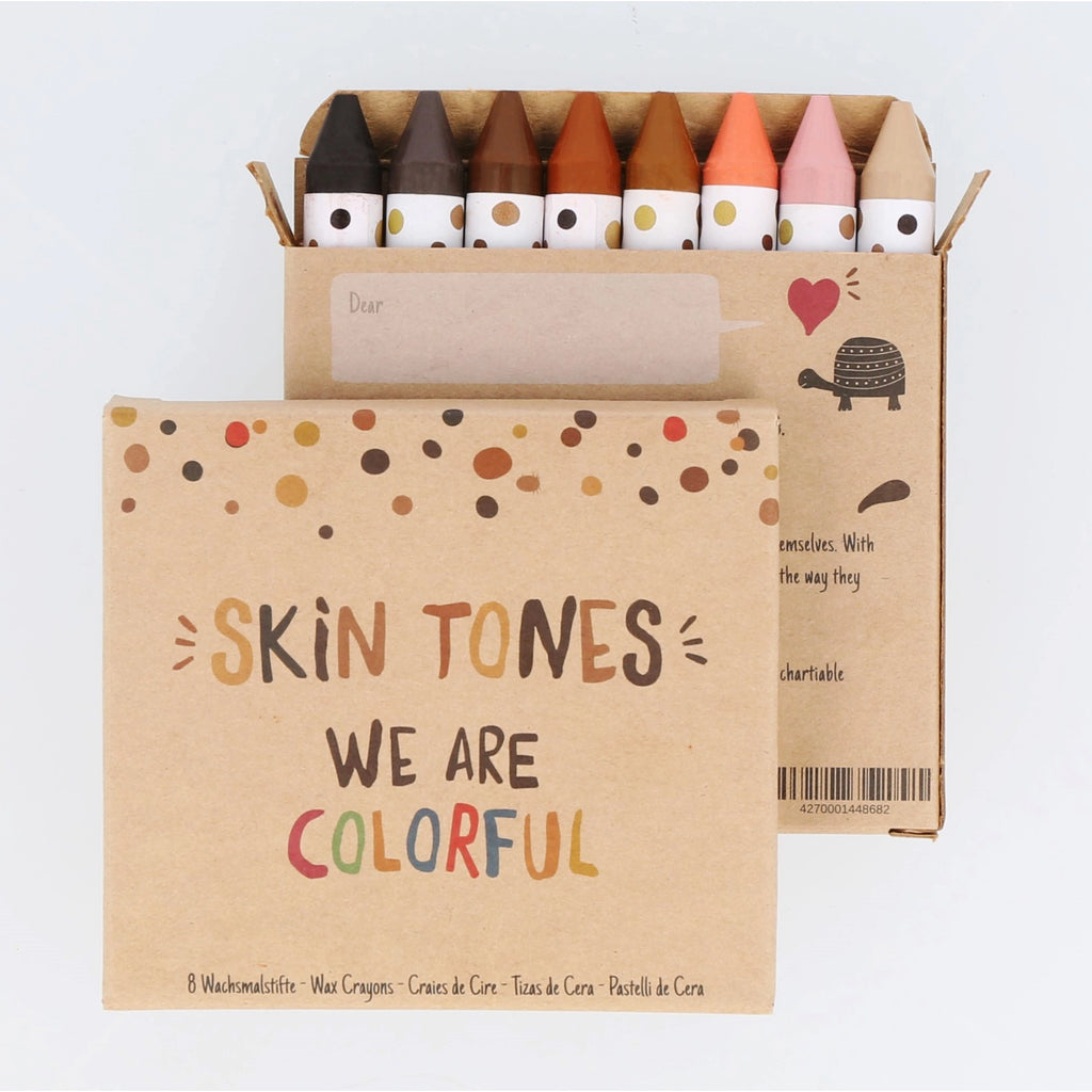 Skin Tone Colored Crayons – FOUND Gallery Ann Arbor